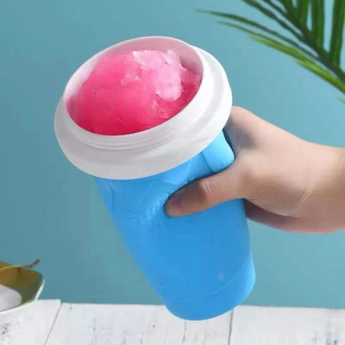 Slushy cup -transforme sua bebida em uma deliciosa e refrescante raspadinha em menos de 60 segundos,