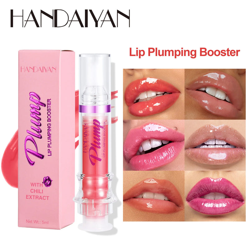 LipPlump - Gloss Com Ácido Hialurônico - Aumenta o Volume dos Lábios