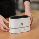 Umidificador e Difusor de Ar com Luz Noturna de Fogo - Aromaflame™