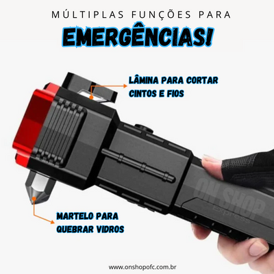 Lanterna Tática Multifuncional 4 em 1 - MaxLight