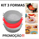 [PROMOÇÃO LEVE 3]Forma de Silicone para AirFryer