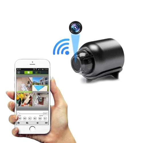 Micro Câmera Espiã Full HD-Secure Eye